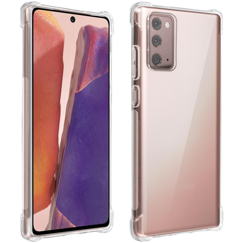 Cover Samsung Galaxy Note 20 Silicone Bumper Resistente Trasparente - - Foto 1