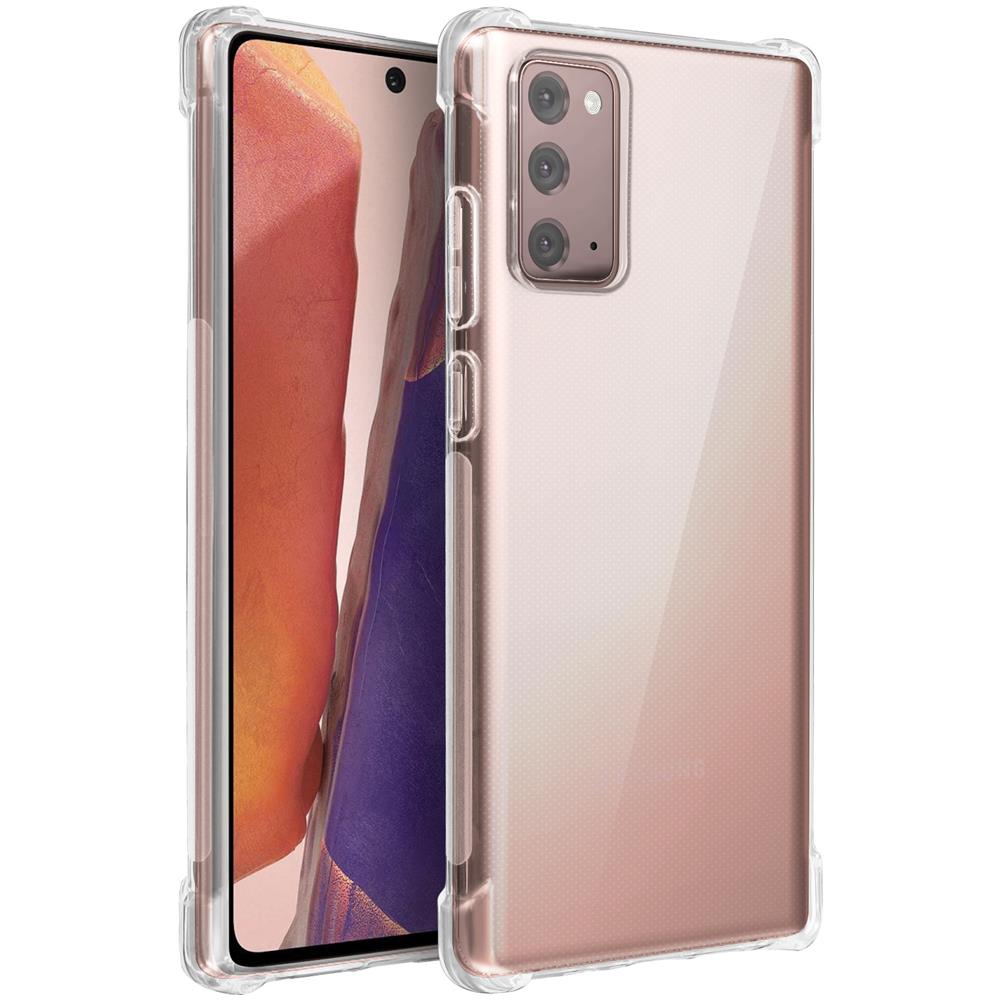 Cover Samsung Galaxy Note 20 Silicone Bumper Resistente Trasparente - - Foto 5