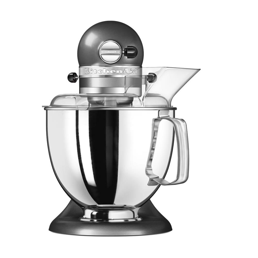 5KSM175PSEMS Robot da Cucina 7 Accessori Inclusi Capacità 4.8 L Potenza 300 W Colore Argento - Foto 3