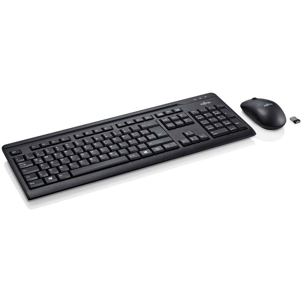 Tastiera e Mouse Wireless S26381-K410-L402  (Layout Inglese UK) Colore Nero - Foto 2