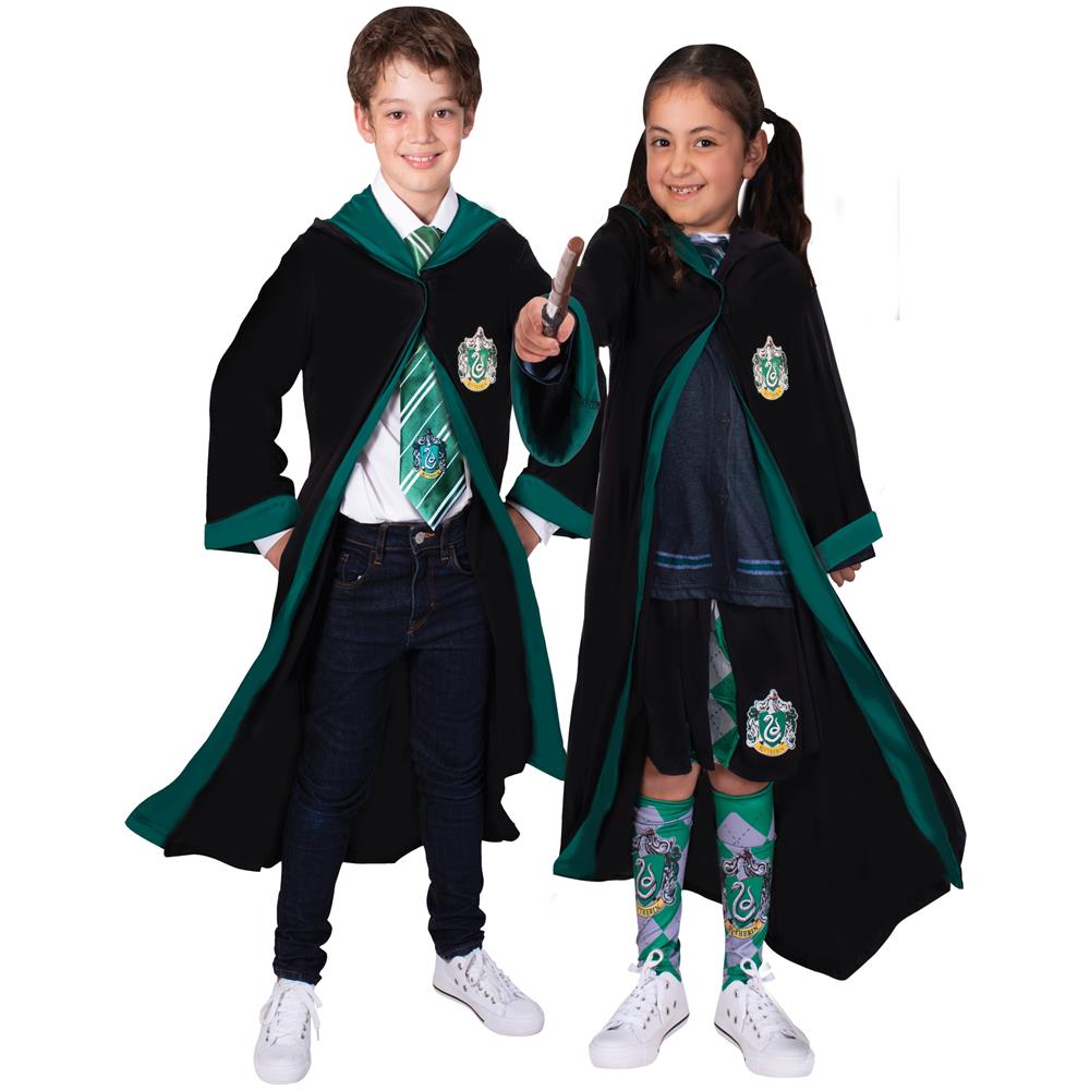 Costume Classico Serpeverde Harry Potter Bambino - Taglia: 8/10 Anni (123/140 Cm)  - Foto 1