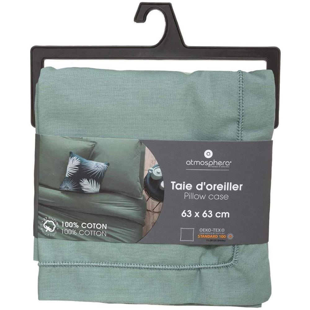 Copricuscino In Cotone, 63 X 63 Cm, Bianco - Foto 2