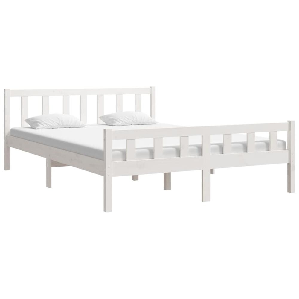 Giroletto Bianco in Legno Massello 150x200 cm King Size - Foto 2