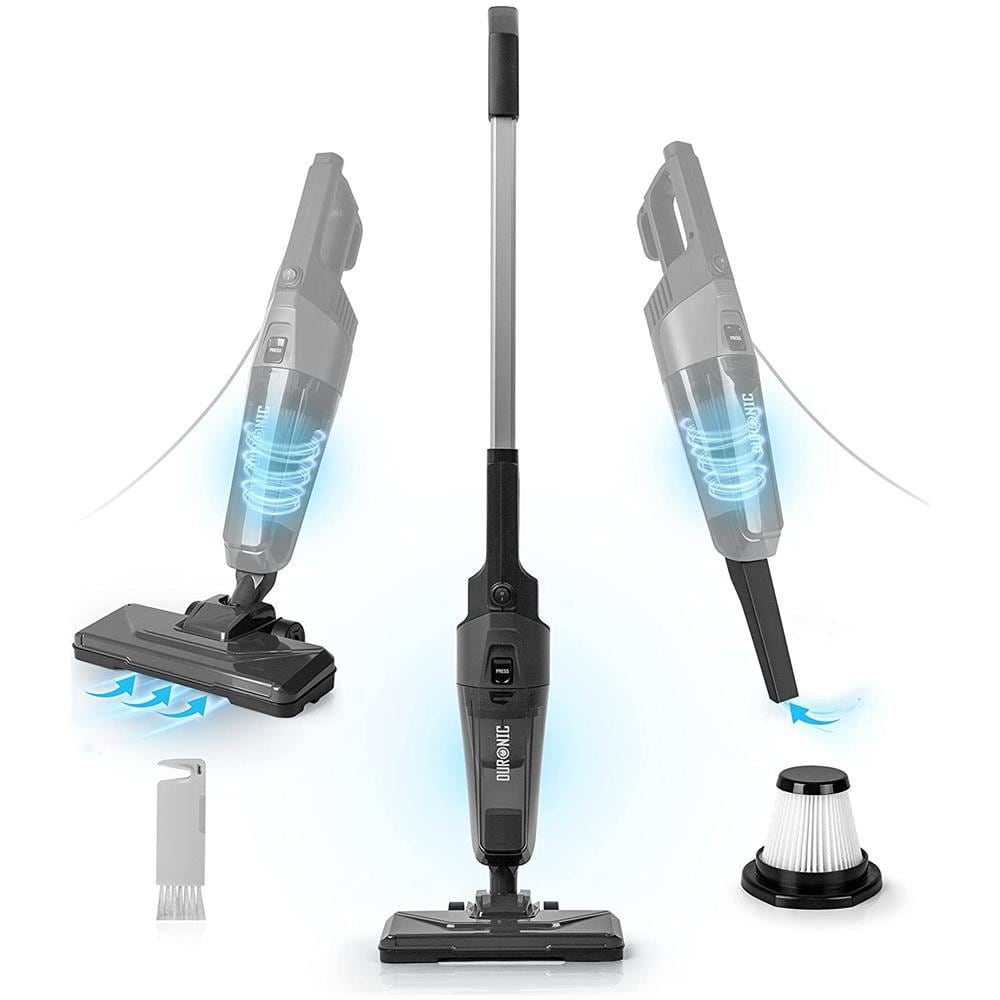 Vc9 Scopa Elettrica 600w | Aspirapolvere Verticale 2 In 1 Senza Sacco | Aspirapolvere E Aspirabriciole Con 2 Filtri Hepa | Accessori Inclusi | Ideale Per Ufficio E Casa | Leggera - Foto 1