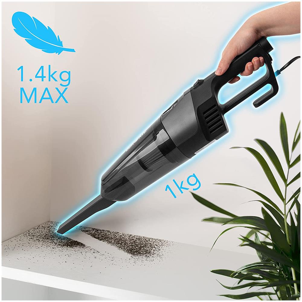 Vc9 Scopa Elettrica 600w | Aspirapolvere Verticale 2 In 1 Senza Sacco | Aspirapolvere E Aspirabriciole Con 2 Filtri Hepa | Accessori Inclusi | Ideale Per Ufficio E Casa | Leggera - Foto 7