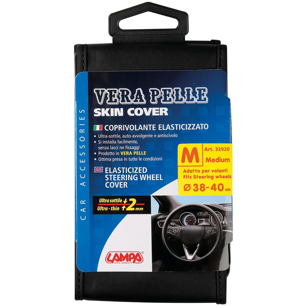 Skin-cover, Coprivolante Elasticizzato In Vera Pelle - M - ? 38/40 Cm - Foto 2