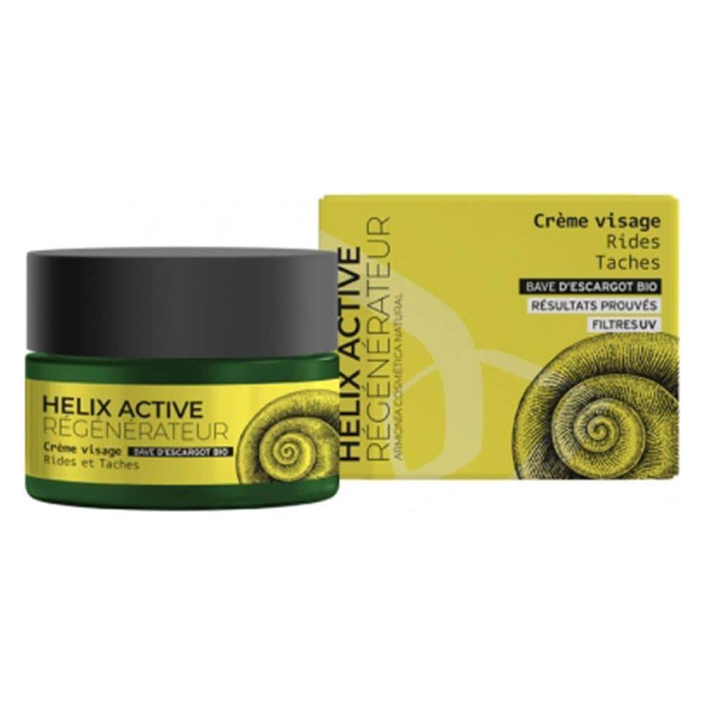 Crema Viso Bava Di Lumaca 50ml Helix Activ Rigeneratore Tutti I Tipi Di Pelle Armonia Cosmetic - Foto 1