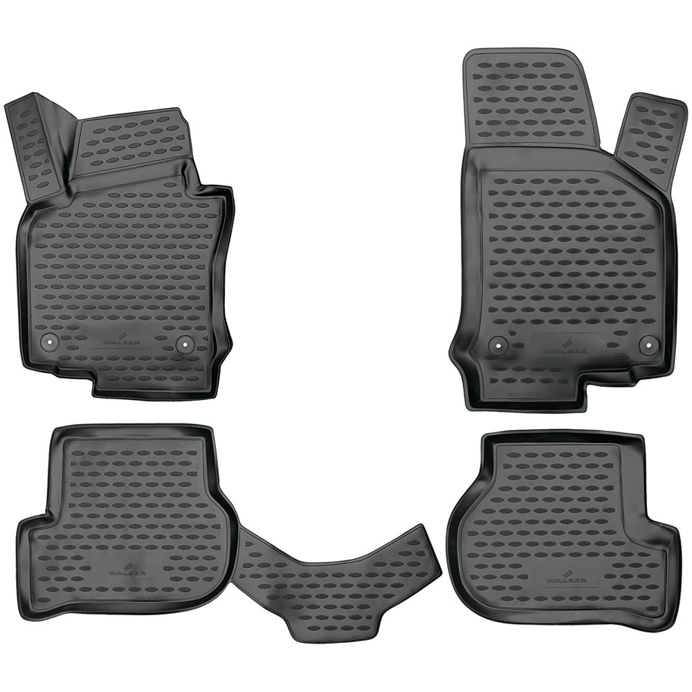 Tappetini In Gomma Per Auto Su Misura Xtr Per Vw Golf 6, 10/2008 - 12/2014, Golf 6 Variant, 07/2009 - 07/2014 - Foto 1