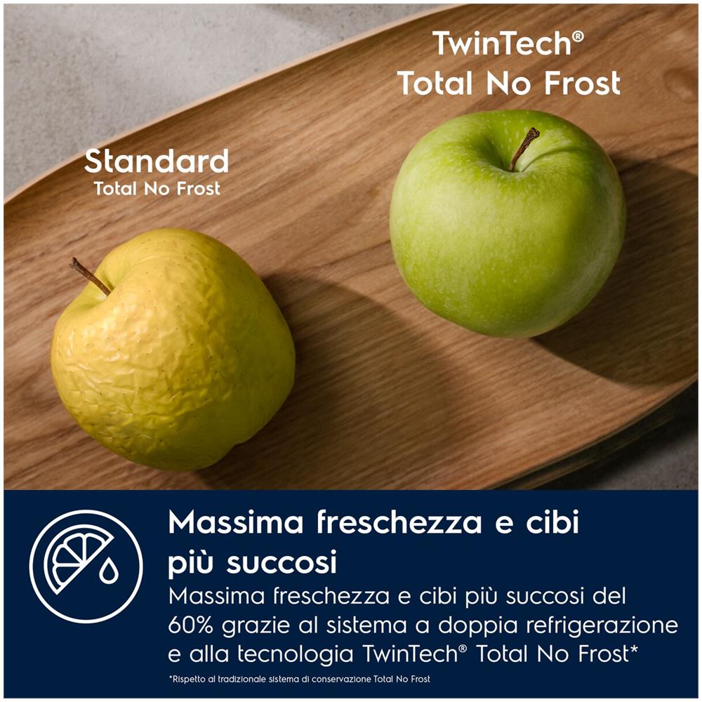 Frigorifero Combinato LNT7MD32W Total No Frost Classe D Capacità Netta 230 Litri Colore Bianco - Foto 5