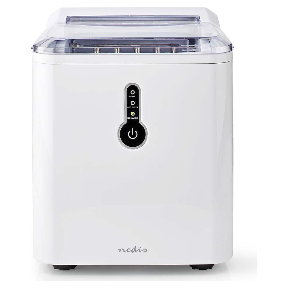 KAIC100FWT macchina per cubetti di ghiaccio Macchina per la produzione di cubetti di ghiaccio integrata /indipendente 12 kg / 24h 120 W Bianco - Foto 1