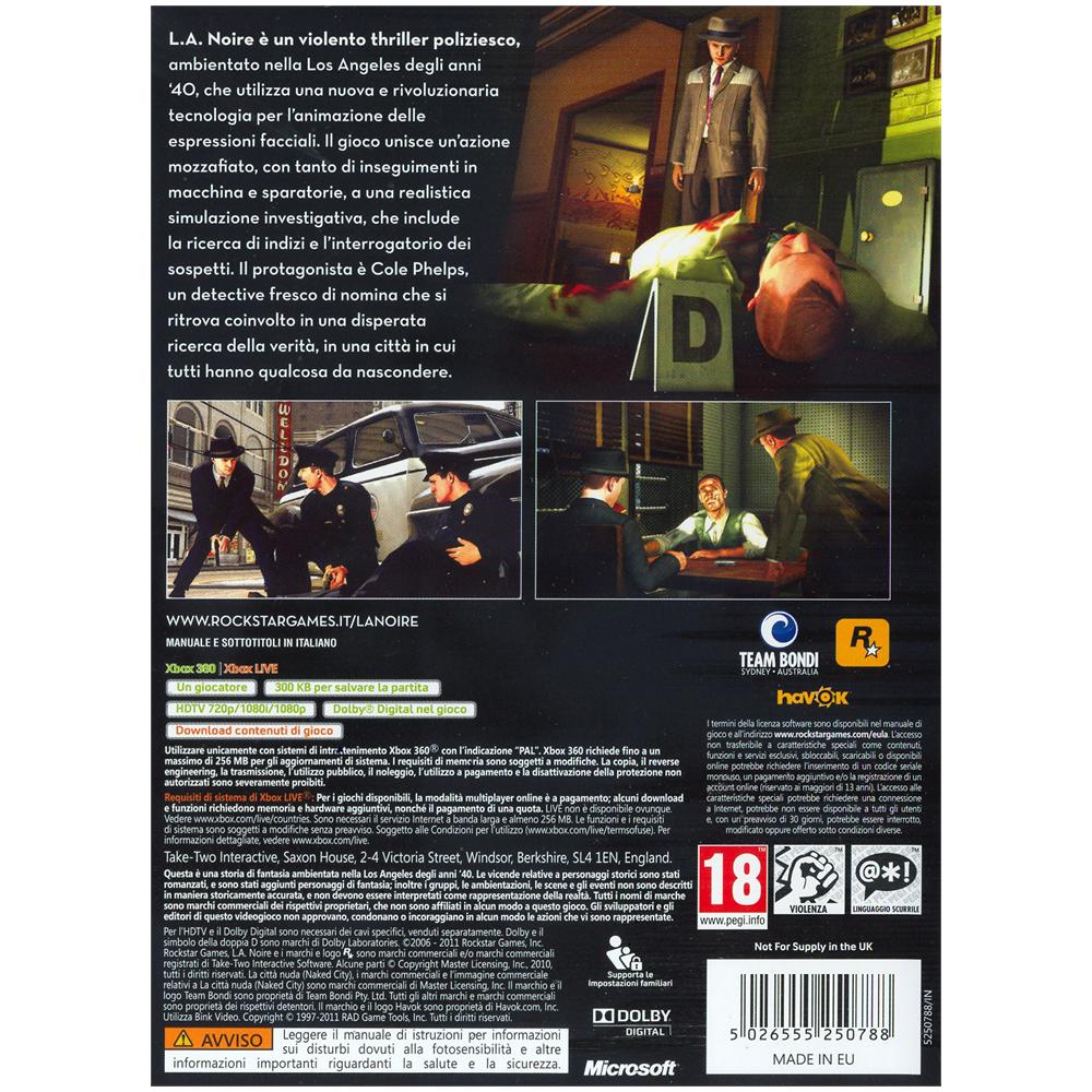 X360 - L. A. Noire - Foto 2