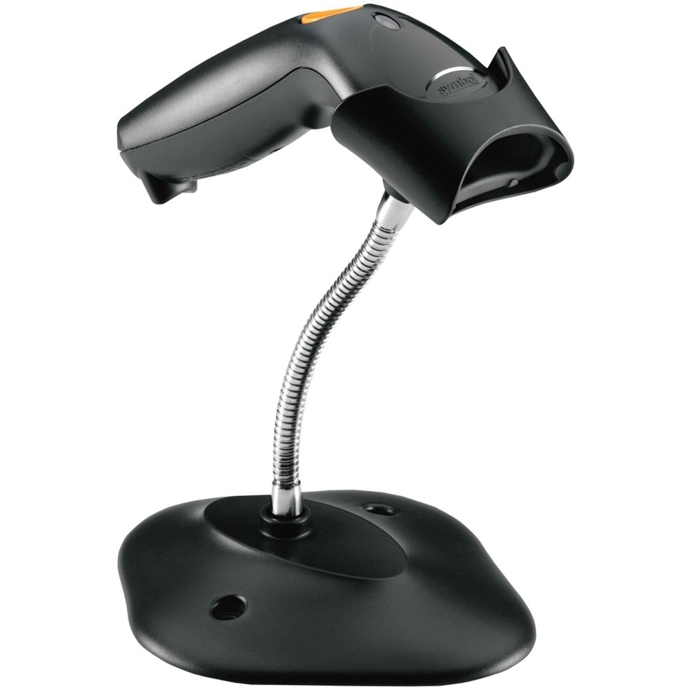 Motorola LS1203, Laser, Codabar, Code 11, Code 128, Code 39, Code 93, GS1-128 (UCC / EAN-128) , 26 cm, Cablato, USB + RS-232, Nero - Foto 1