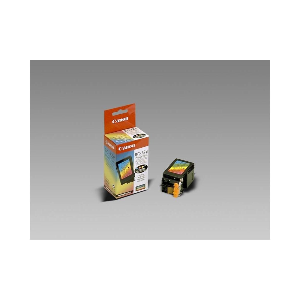 Cartuccia inchiostro Canon BC-22e - Foto colore - Getto d'inchiostro - 50 pagina - Foto 1