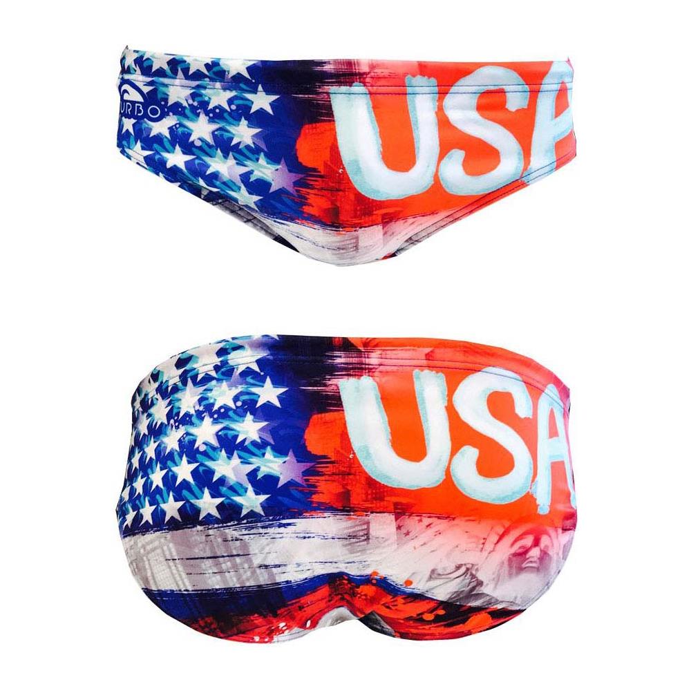 Briefs Turbo Usa Painting Costumi Uomo Xl - Foto 3