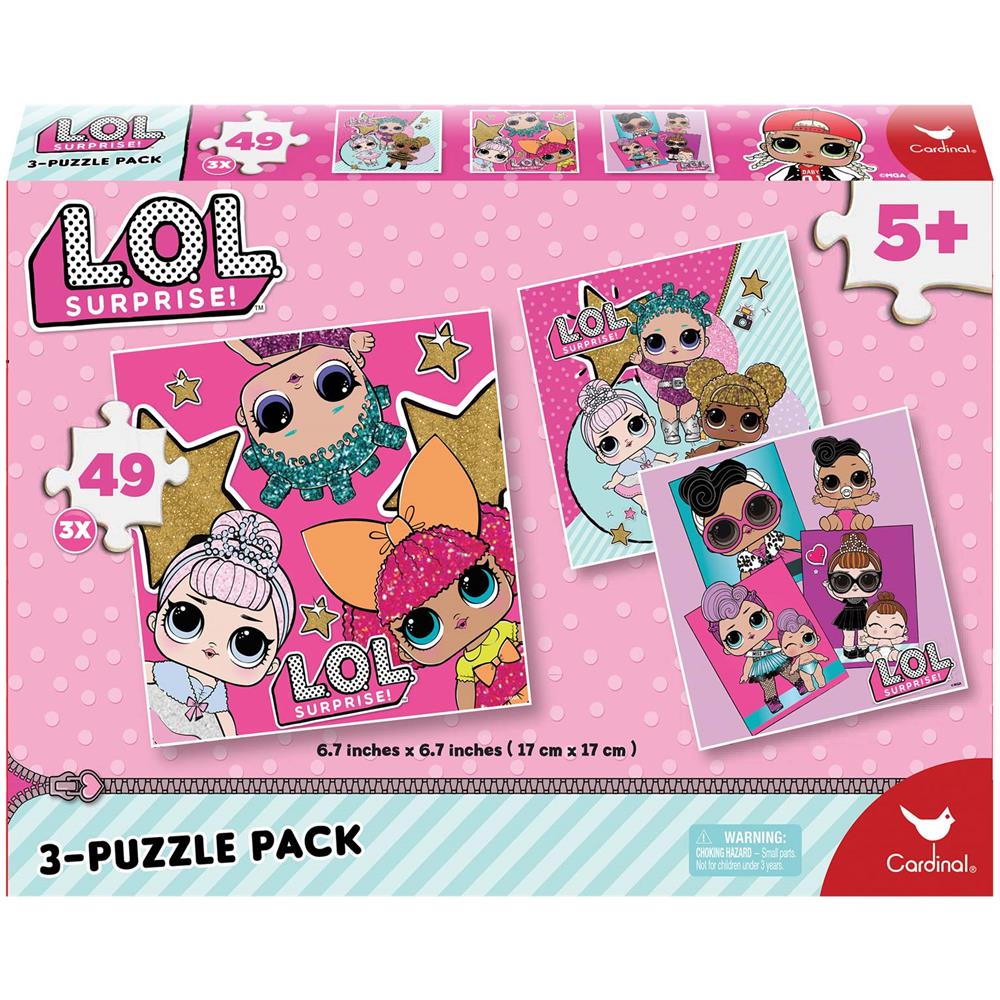 Spin Master 6052478 - L. o. l. Surprise - 3 Puzzle Classici 49 Pz - Foto 1