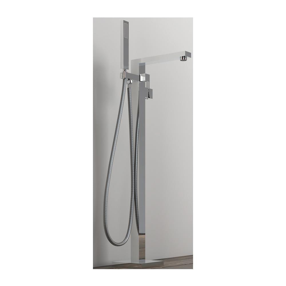 Gruppo Vasca 004 Rubinetto Incasso Pavimento Vasche Free Standing Ottone - Foto 1