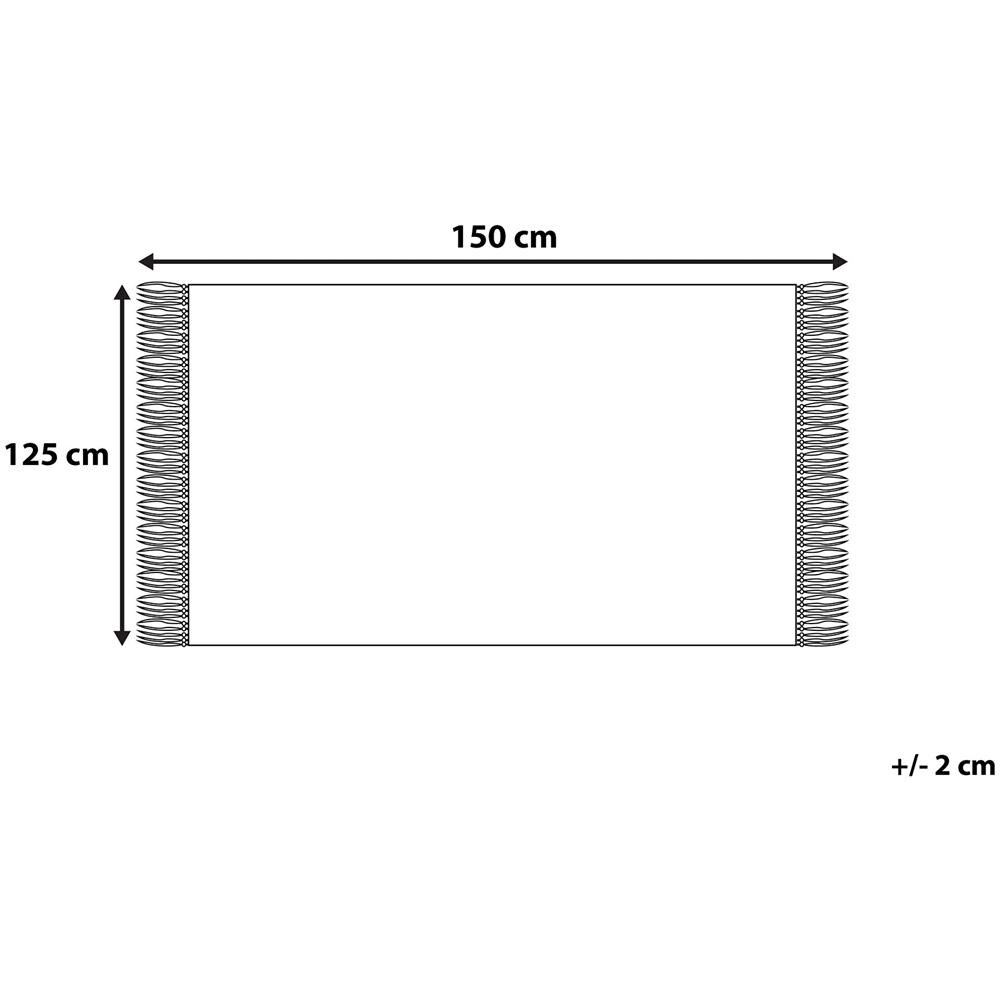 Coperta Grigia 125 X 150 Cm Nazilli - Foto 2