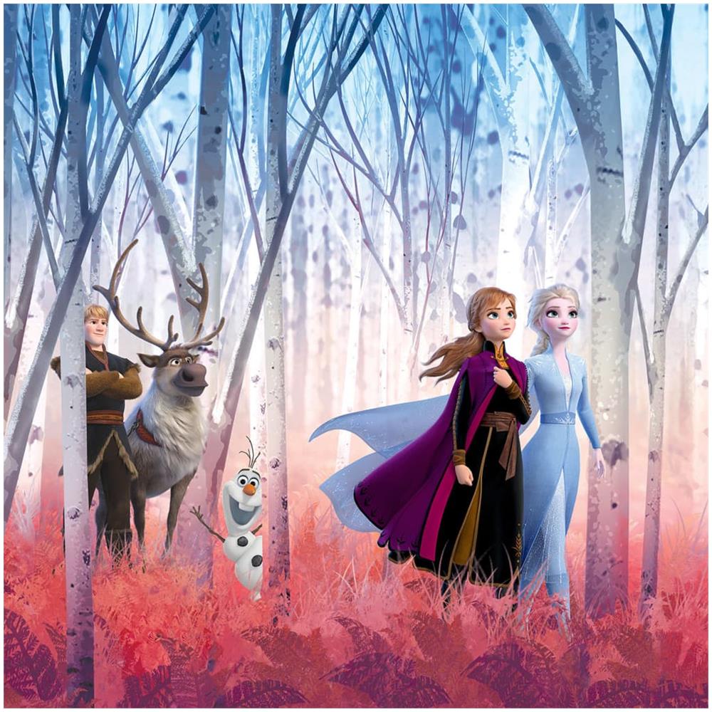Fotomurale Frozen Friends Forever 368x254 Cm Blu - Foto 1