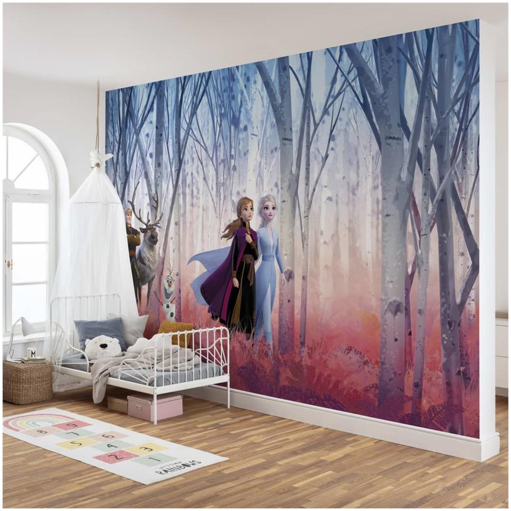 Fotomurale Frozen Friends Forever 368x254 Cm Blu - Foto 2