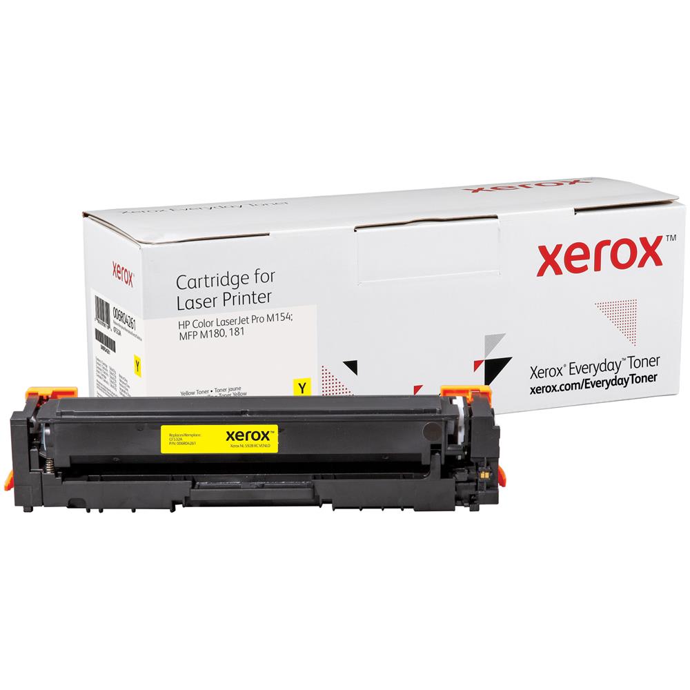 TONER COMPATIBILE - Everyday  Giallo per Color LaserJet M154 / MFP M180 / MFP M181 Capacità 900 Pagine - Foto 1