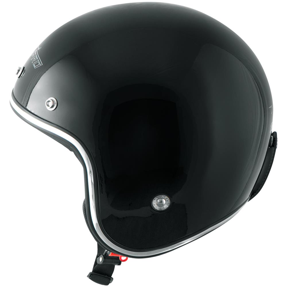 Casco Moto Jet Omologato Ece 22-05 Nero Custom Scooter Naked Taglia Xl - Foto 5