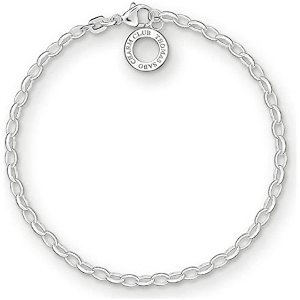 Charm Bracelet Charm Club 925 Dargento Delle Donne 155 - 16 Cm X0163-001-12-s - Foto 5