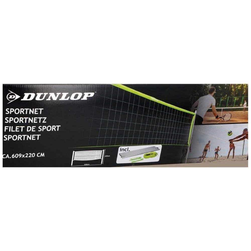 Rete Sportiva Per Tennis Pallavolo Set Completo Sport Volleybal 609x220cm - Foto 2