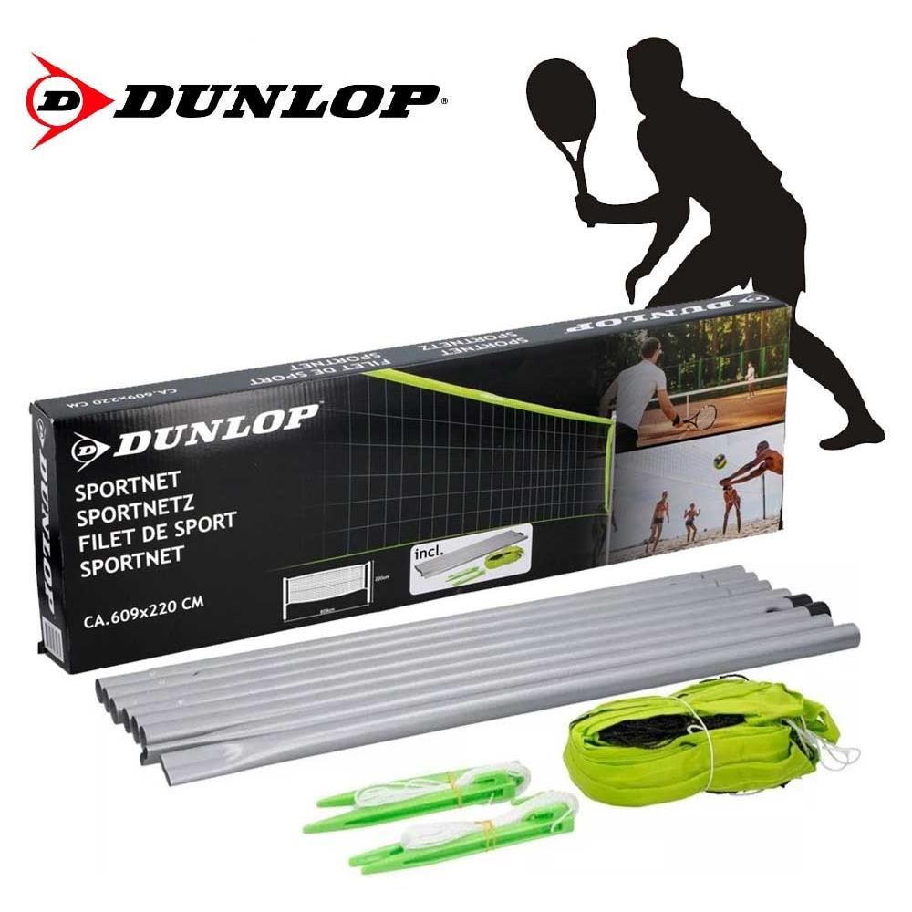 Rete Sportiva Per Tennis Pallavolo Set Completo Sport Volleybal 609x220cm - Foto 3