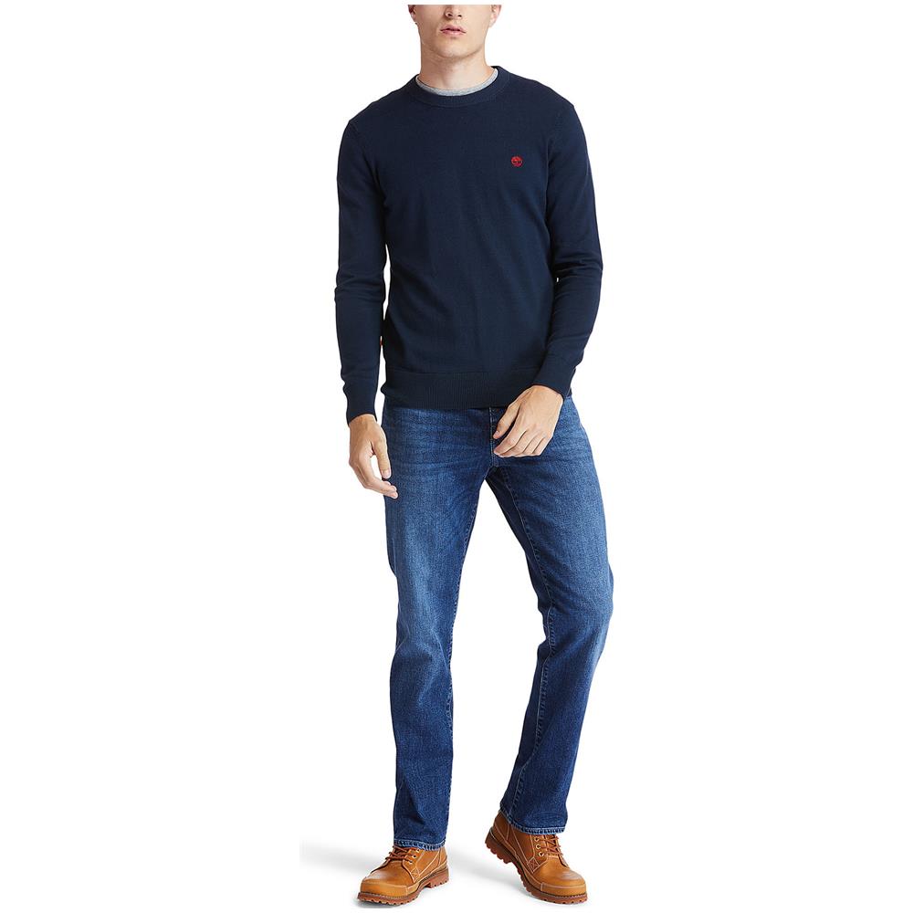 Maglione Da Uomo Williams River Blu Marino Taglia Xxxl Codice A2bmm433 - Foto 5