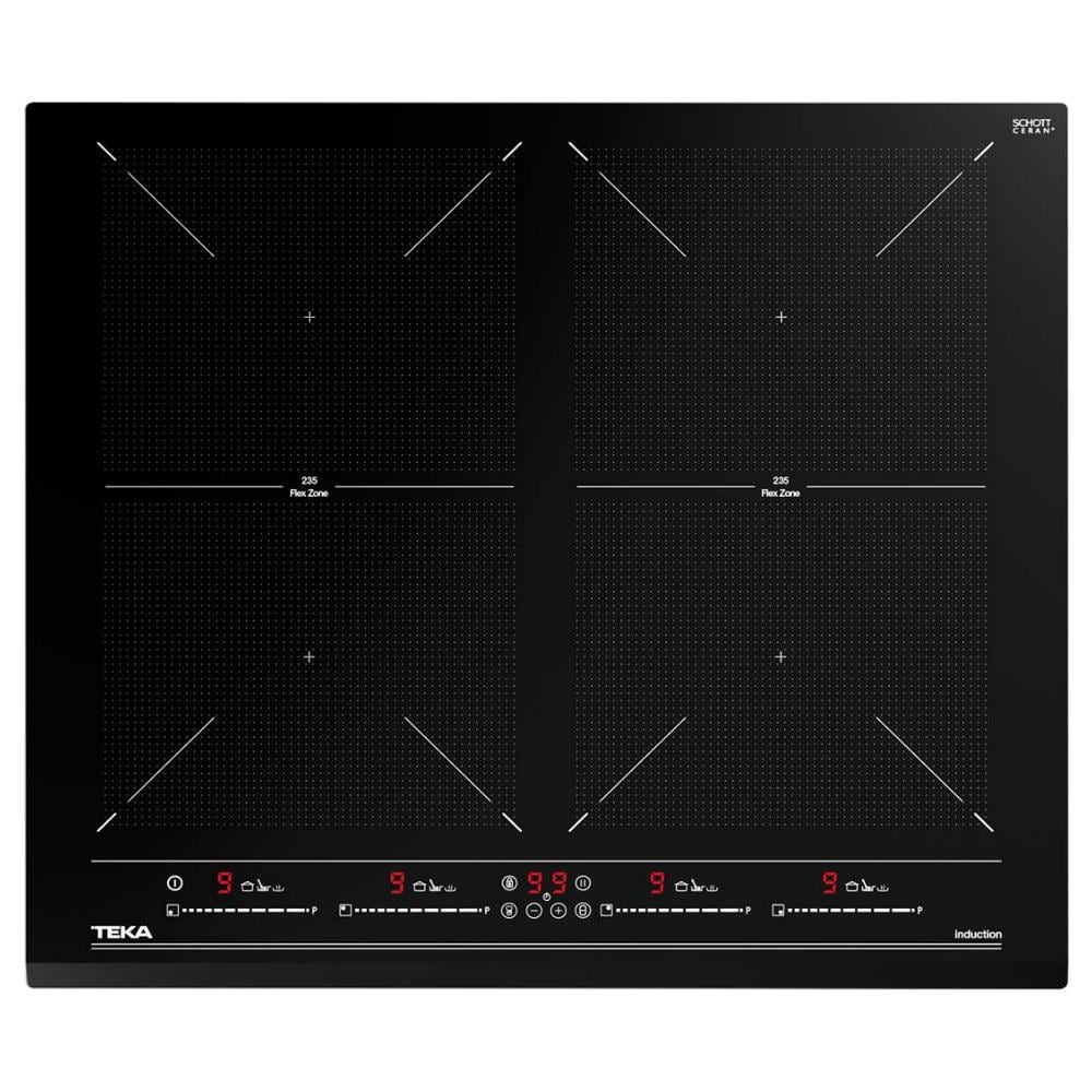 Piano Cottura A Induzione 60cm 4 Fuochi 8800w Nero - Izf64600 - Foto 1