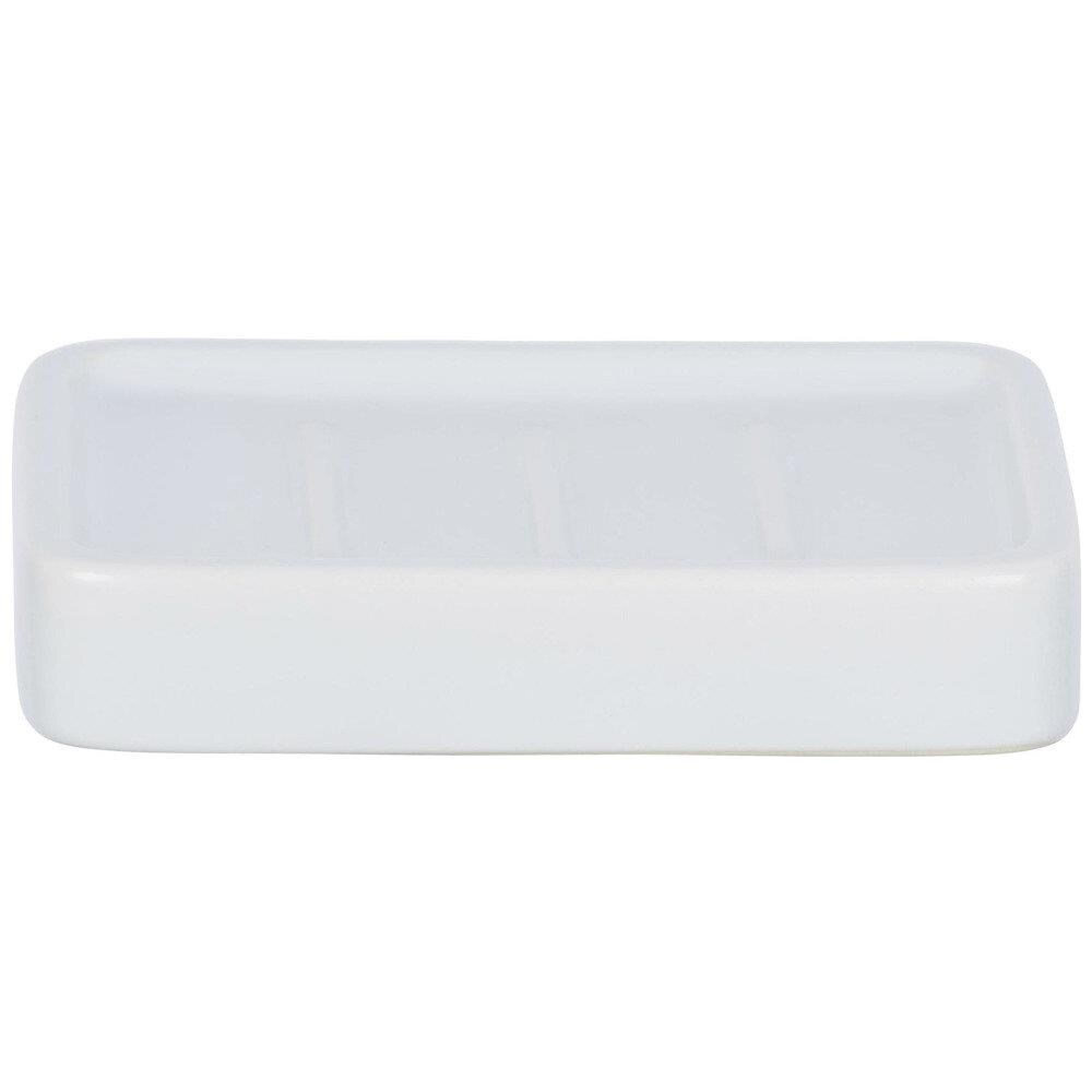 Sapone In Ceramica, Supporto Rettangolare Hexa Con Bordi Arrotondati - - Foto 2