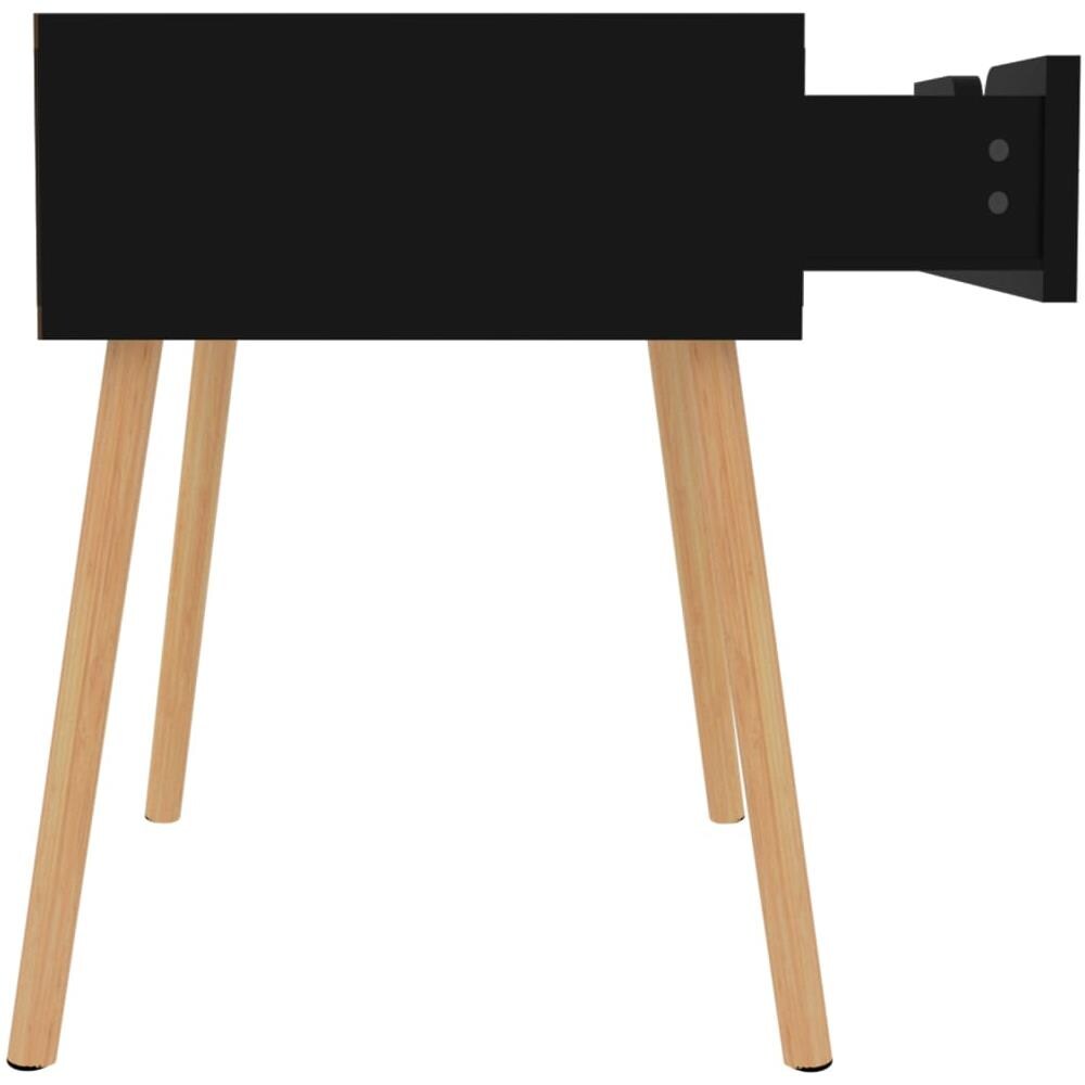 Comodini 2 pz Nero Lucido 40x40x56 cm in Legno Multistrato - Foto 8