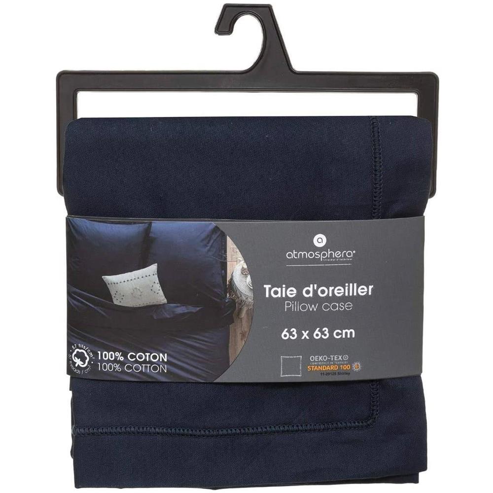 Copricuscino In Cotone, 63 X 63 Cm, Bianco - Foto 2