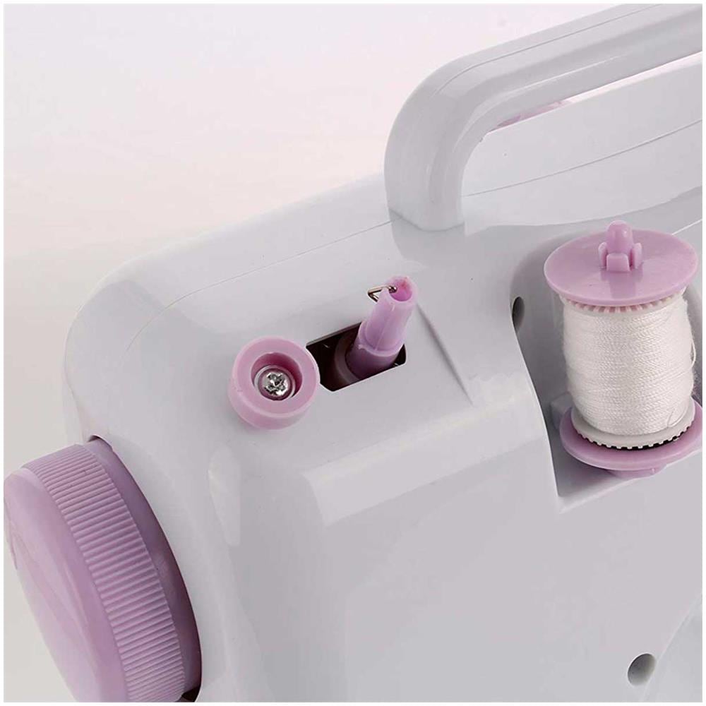 Macchina da Cucire P110 Portatile 12 Programmi Integrata Pedale Colore Rosa - Foto 7
