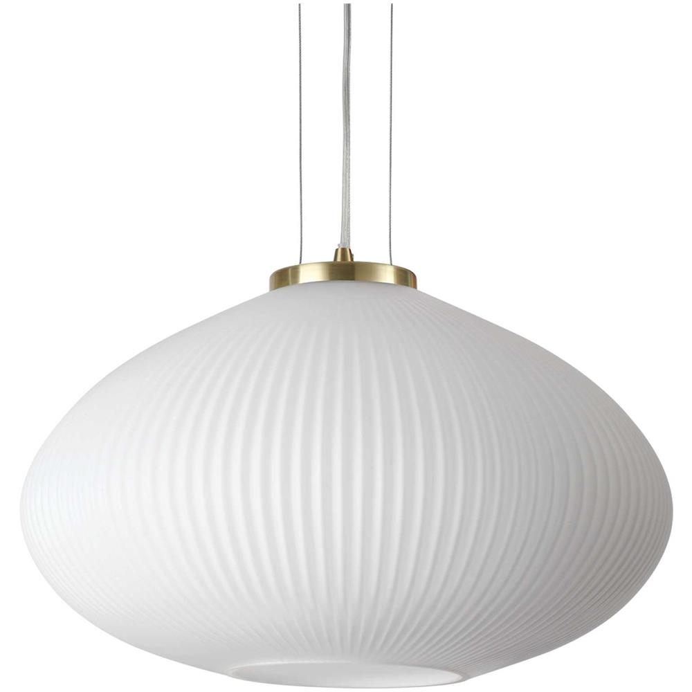 Plisse' Sp1 D45 Ottone Satinato Lampada Sospensione - Ideal Lux 285191 - Foto 2