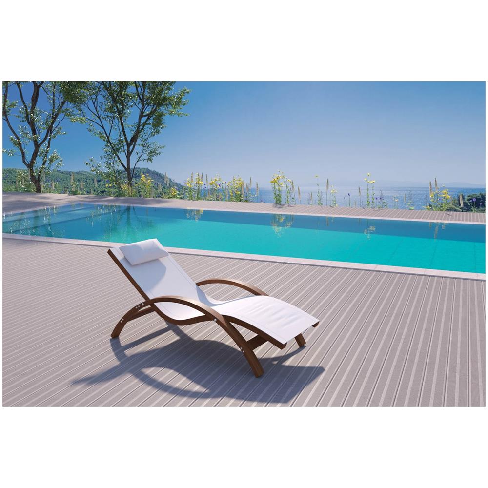 Sdraio In Legno E Beige Havana - Foto 1