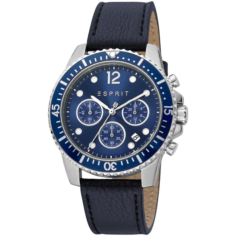 Esprit Hudson Orologio Da Uomo Es1g373l0025 + Scatola - Foto 1