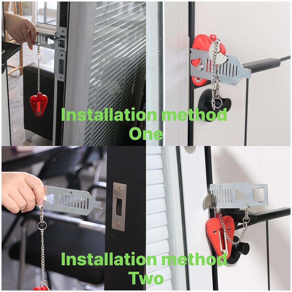 Serratura Portatile Per Una Maggiore Sicurezza Negli Hotel Red - Foto 2