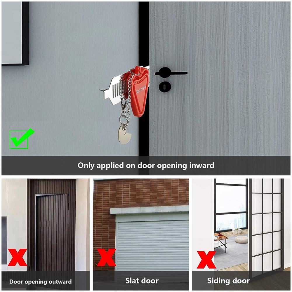 Serratura Portatile Per Una Maggiore Sicurezza Negli Hotel Red - Foto 5