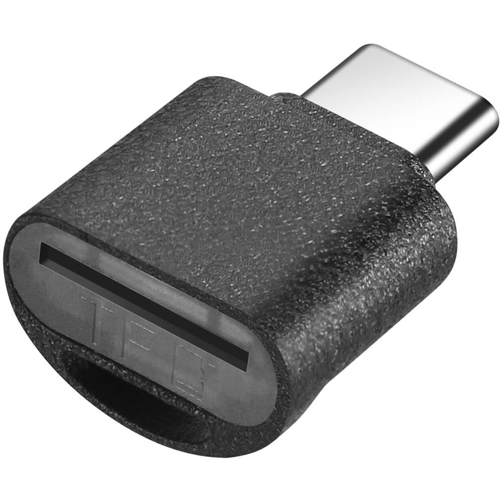 Mini Lettore Schede Micro-sd E Tf, Adattatore Usb-c Nero - Foto 1