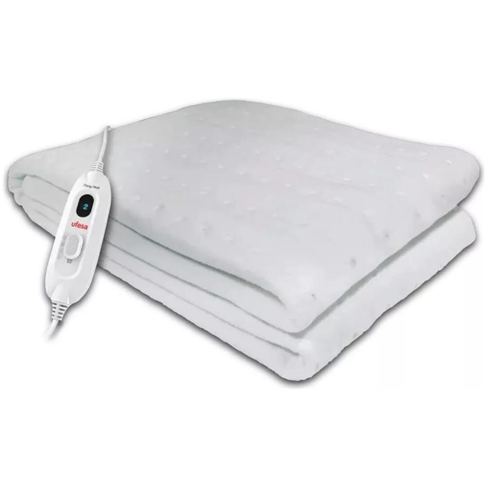 Coperta Elettrica FH CIE 150x 90 CM con 3 Livelli di Temperatura Potenza 60 W Colore Bianco - Foto 1