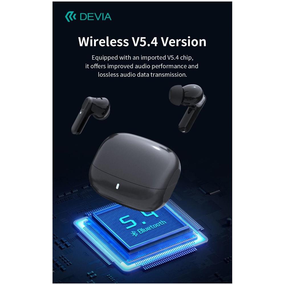 Auricolari TWS EM408 con ANC riduzione del rumore Neri - Foto 1