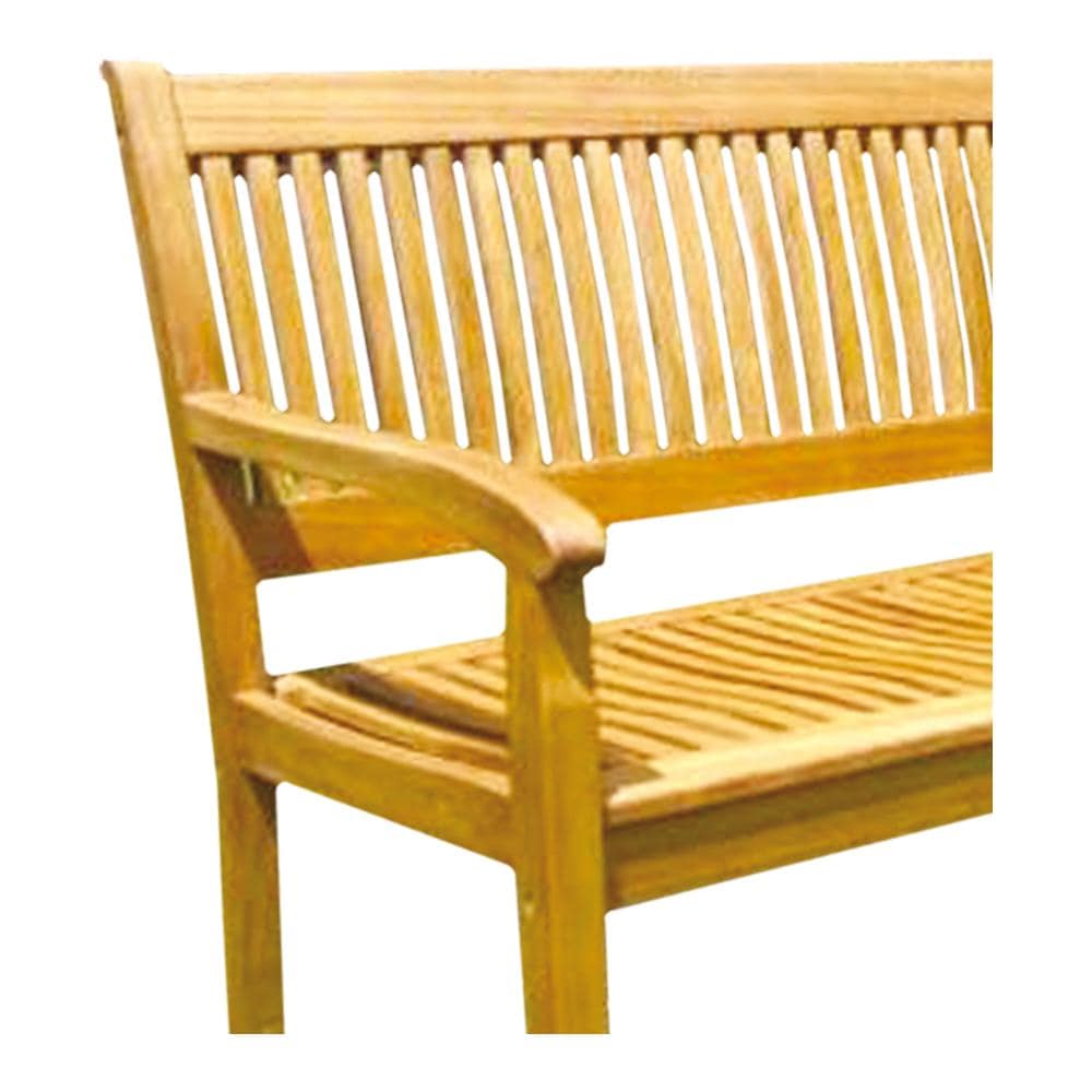 Panchina Legno Di Acacia 2 Posti Ac805019 - Foto 2