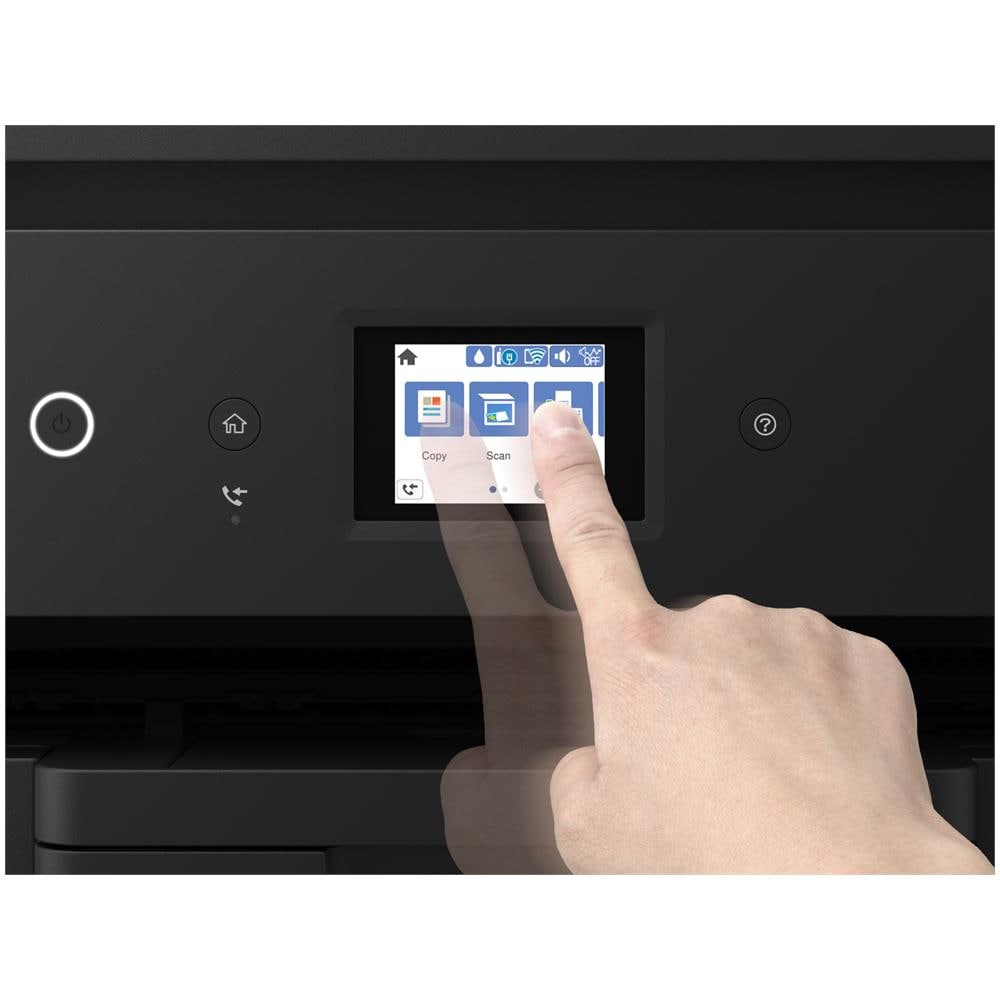 Stampante Multifunzione EcoTank ET-15000 Inkjet a Colori Stampa Copia Scansione Fax A3 17 ppm (B / N) 9 ppm (a Colori) Wi-Fi / Ethernet / USB - Foto 9