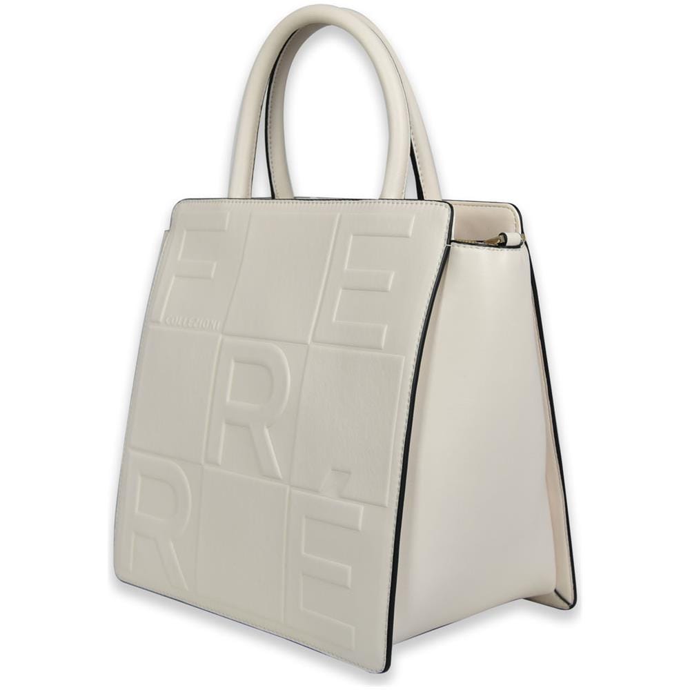 Ferré - Borsa A Mano Con Tracolla Rimovibile - Kfd1i1 - Bianco - Foto 2