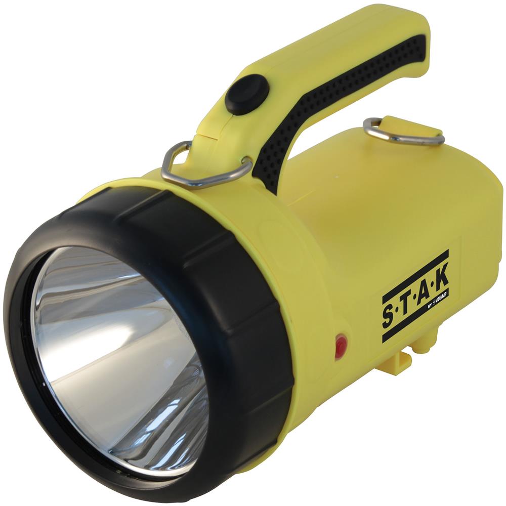 Faro Torcia Led Ricaricabile Atex 5w 300lm Con Base Di Carica A Muro Spotex - Foto 1