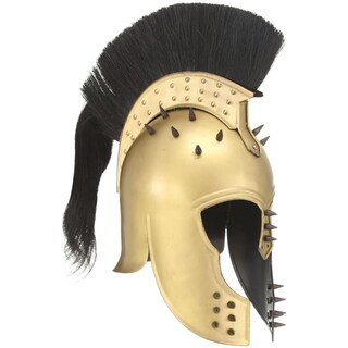 Lord Of Battles Set Di 5 Placche Da Parete In Ottone - Decorazioni Medievali Artigianali Stile Antico
