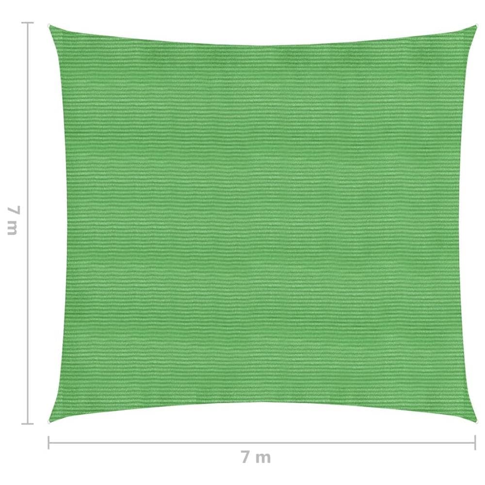 Vela Parasole 160 G / m Verde Chiaro 7x7 M In Hdpe - Foto 6