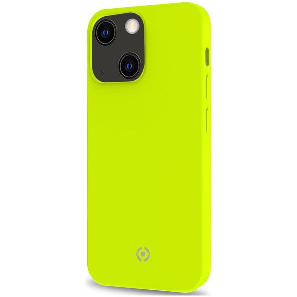 Cromo Custodia Morbida In Gomma Per Iphone 13 Giallo Fluo - Foto 1