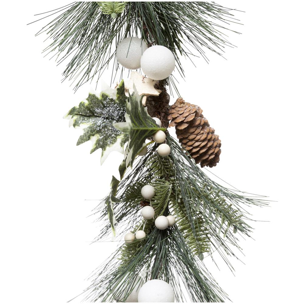 Jja - Ghirlanda Di Foglie E Pigne - Foto 2